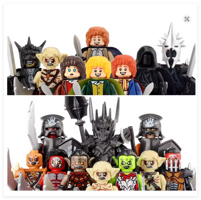 Building Block Mini - Conjunto de Blocos de Montar do