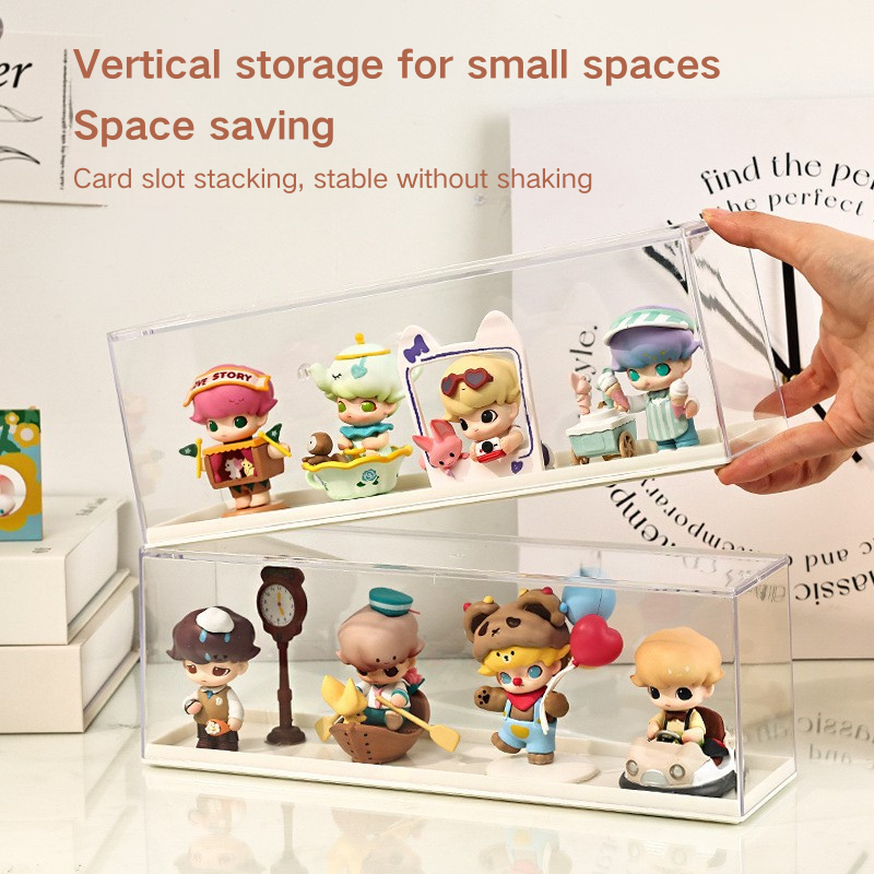 Pop Display Shelf - Caixa de Armazenamento Empilhável à Prova