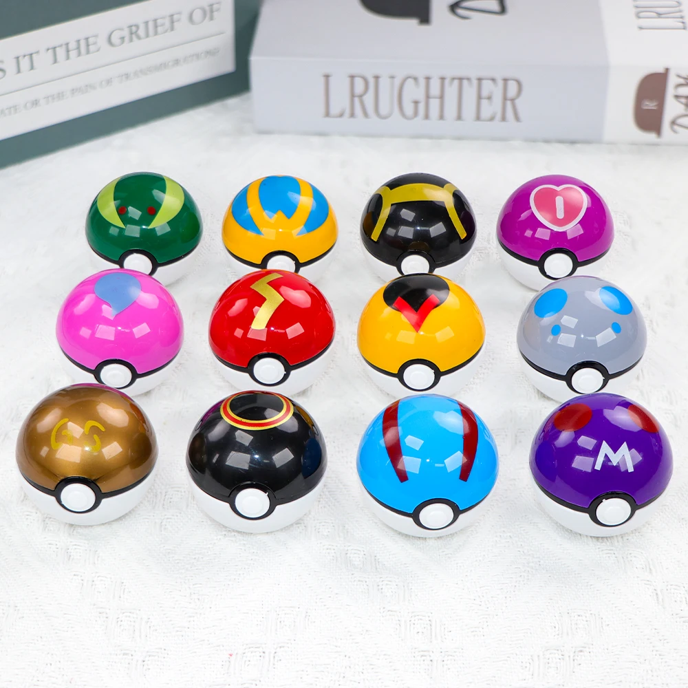 Vinyl Figure Blank - 12PCS Bola Pokémon Pokeball Pikachu Figura
