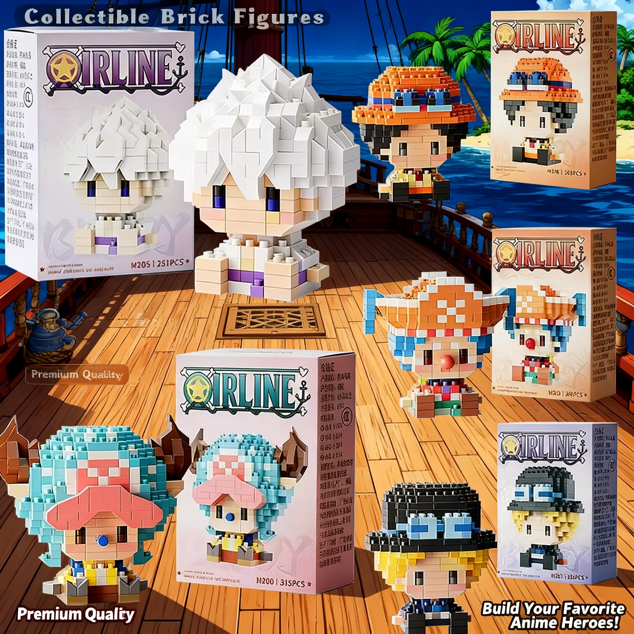 Building Block Mini - Blocos de Montar Mini Micro 3D
