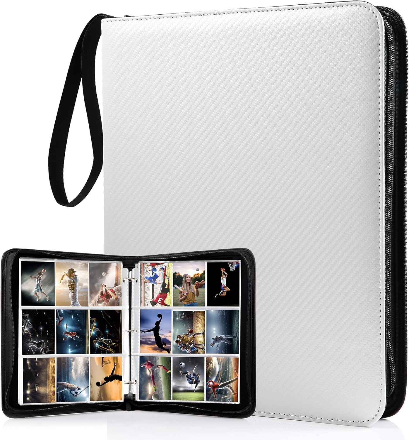 Trading Card Binder - Fichário de Cartas Colecionáveis com 3