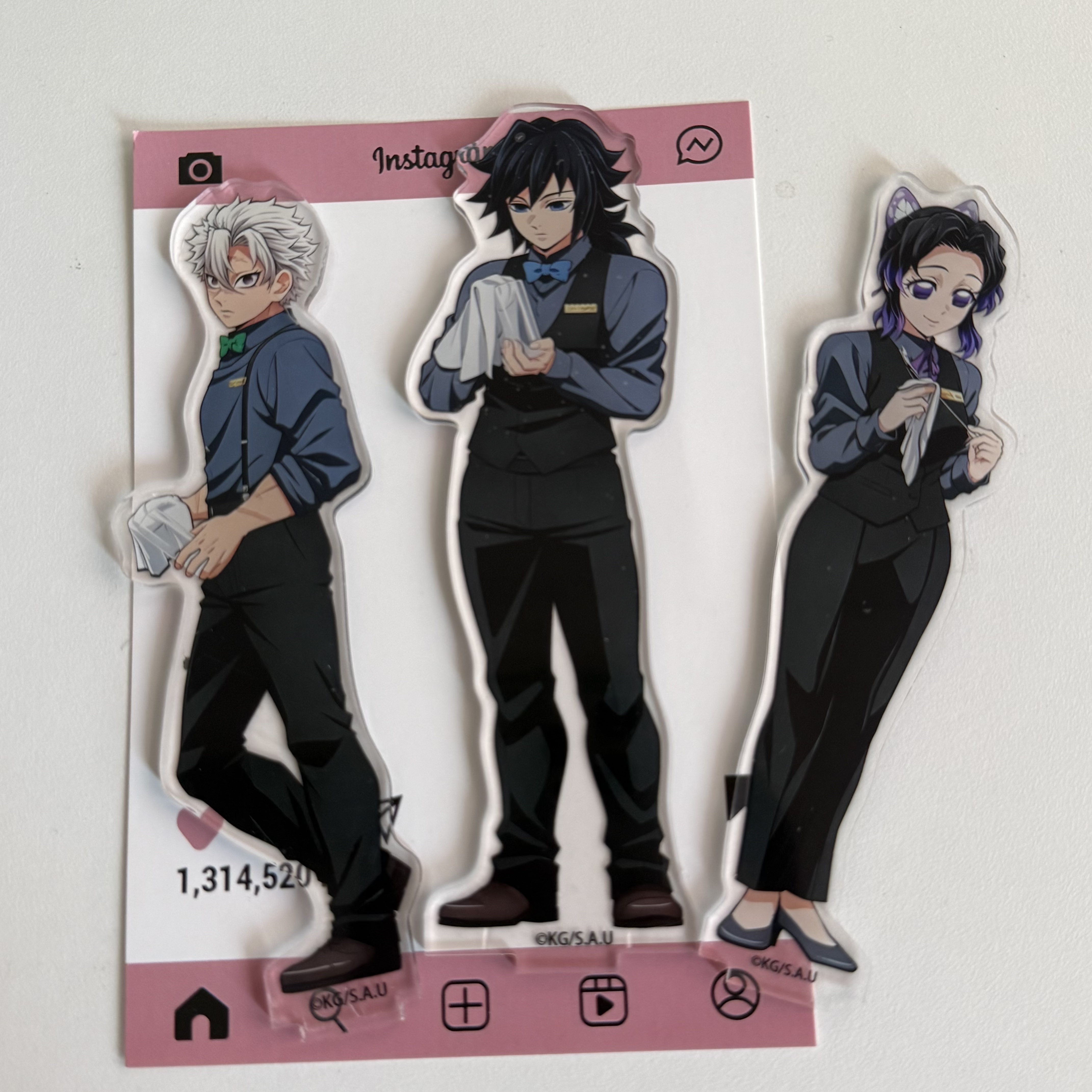 Figma Stand Set - Novidade! Figura de Acrílico do Bartender