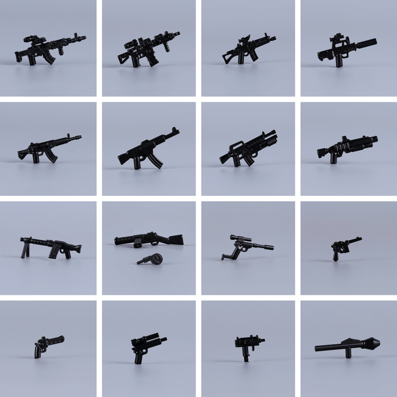 Lego Minifigure Holder - Figuras de Soldados do Exército Militar