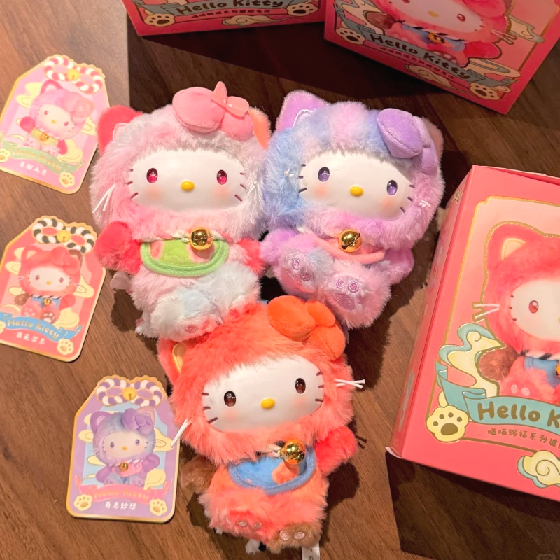 Vinyl Figure Blank - Personagens Sanrio Hellokitty Meow Blessing Series