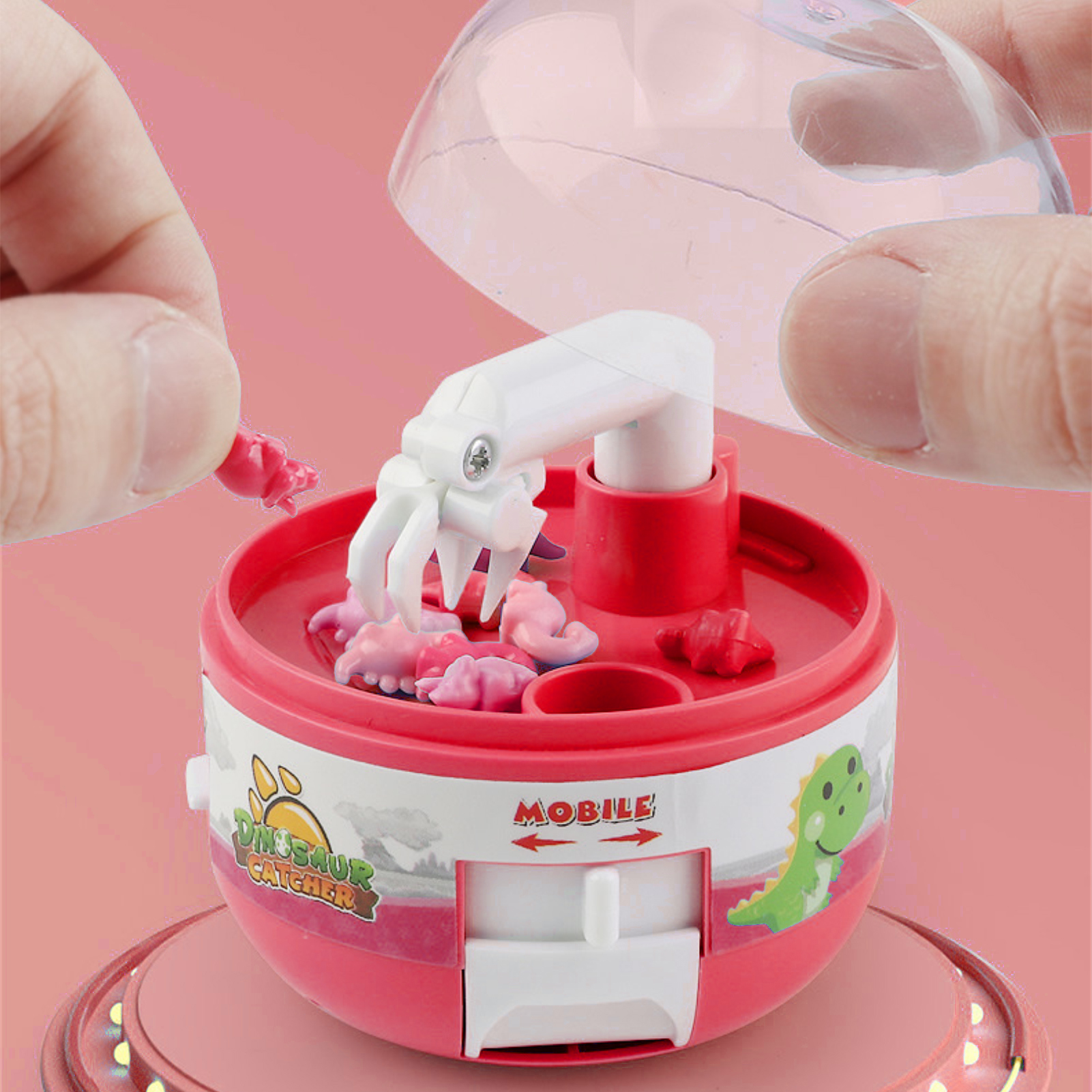 Capsule Toy Gashapon - Anime mini garra máquina cápsula brinquedo