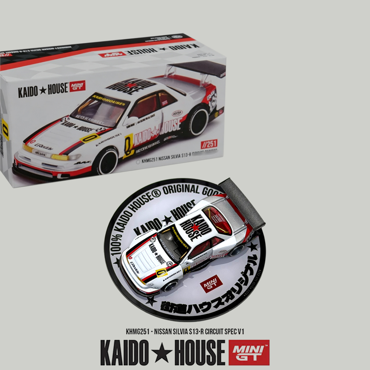 Die Cast Car 1 64 - Kaido House 1:64 Nissan Silvia S13-R