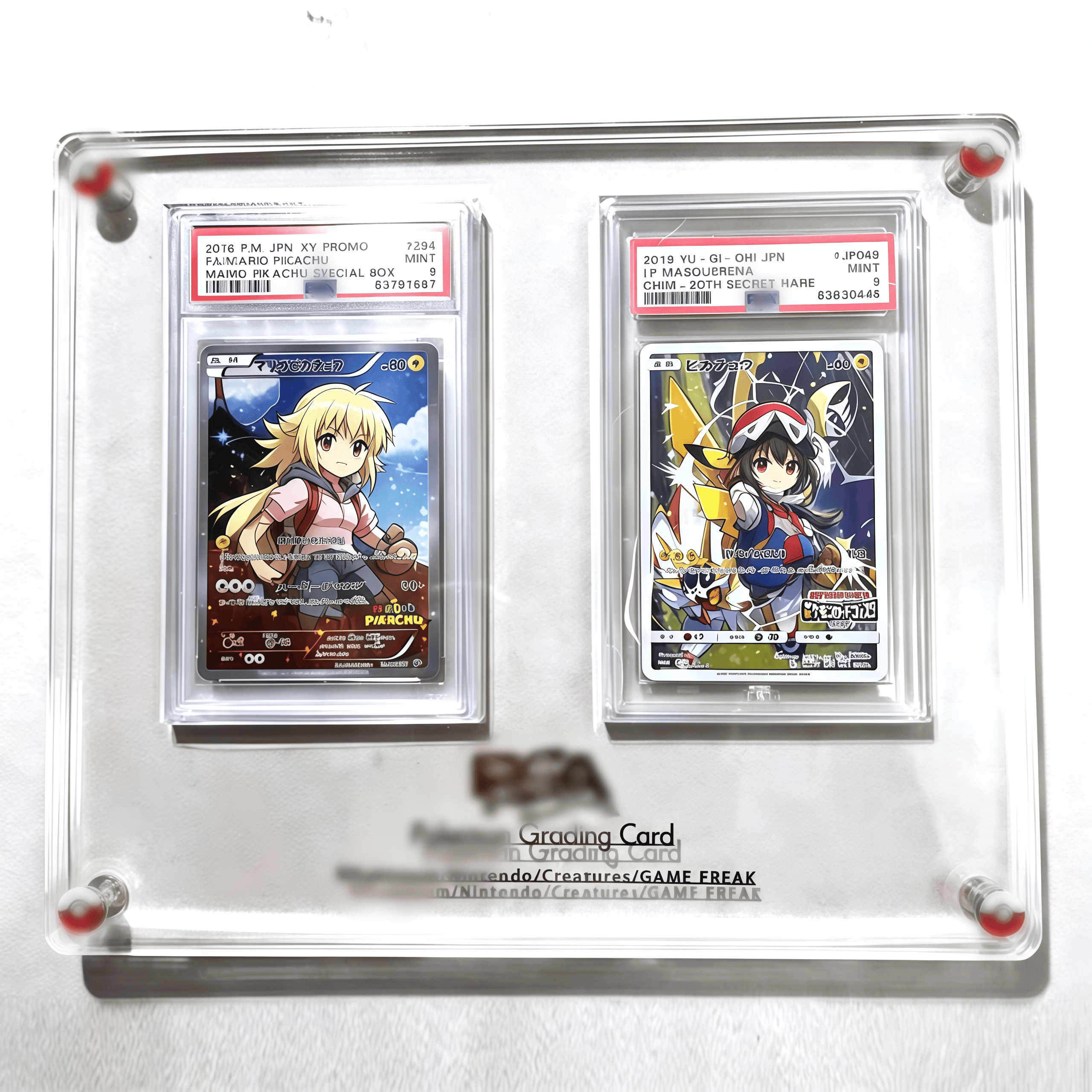 Graded Card Display - Suporte de Exibição em Acrílico Espesso