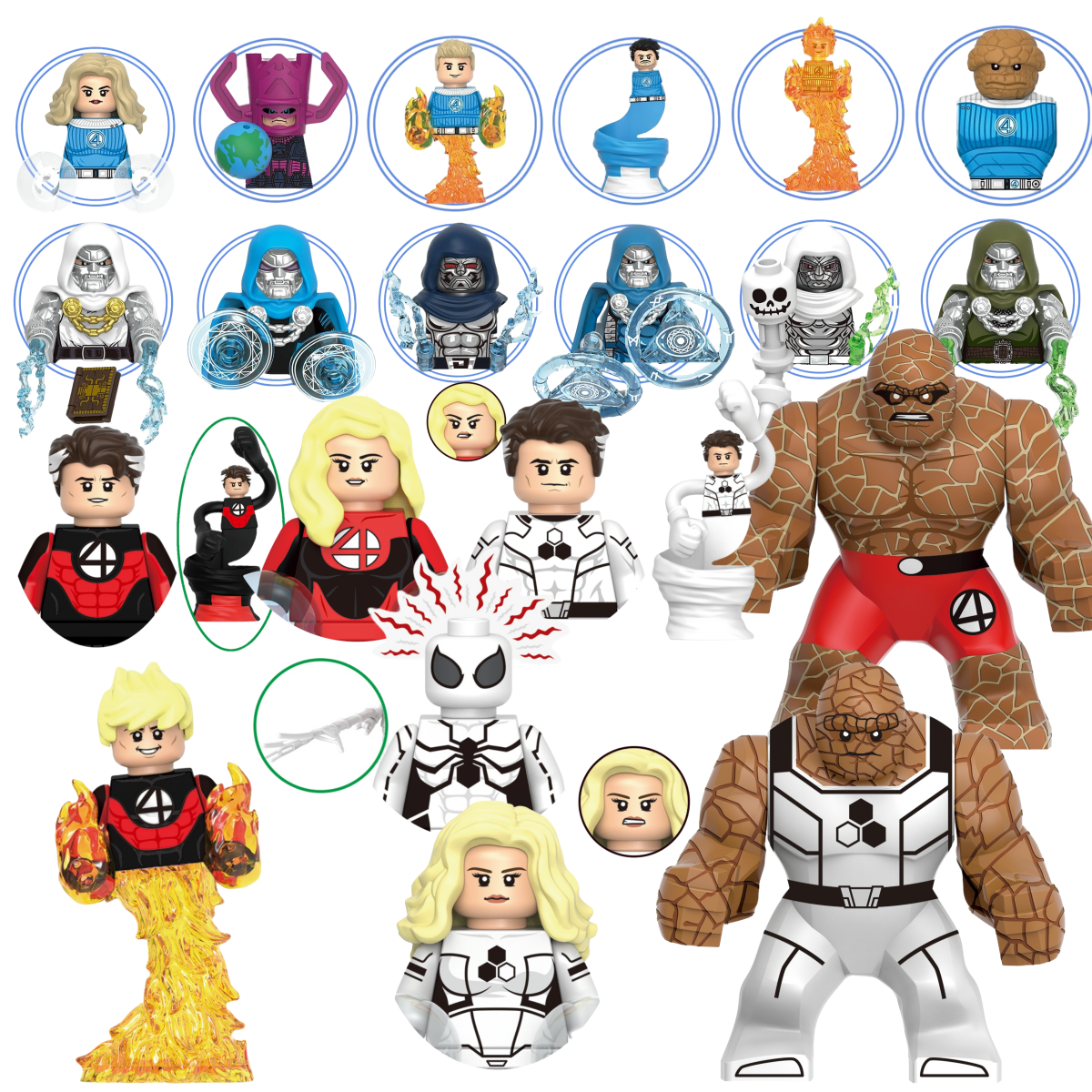 Building Block Mini - Caixa cega mini blocos de construção