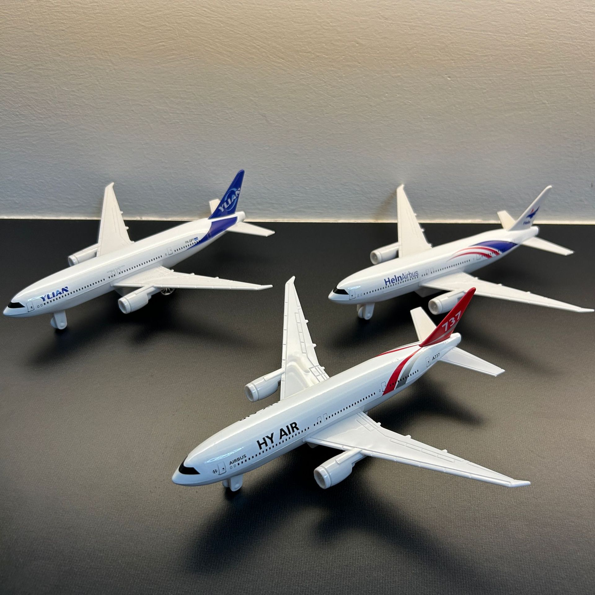 Model Airplane Plastic - Miniatura de Avião de Brinquedo para