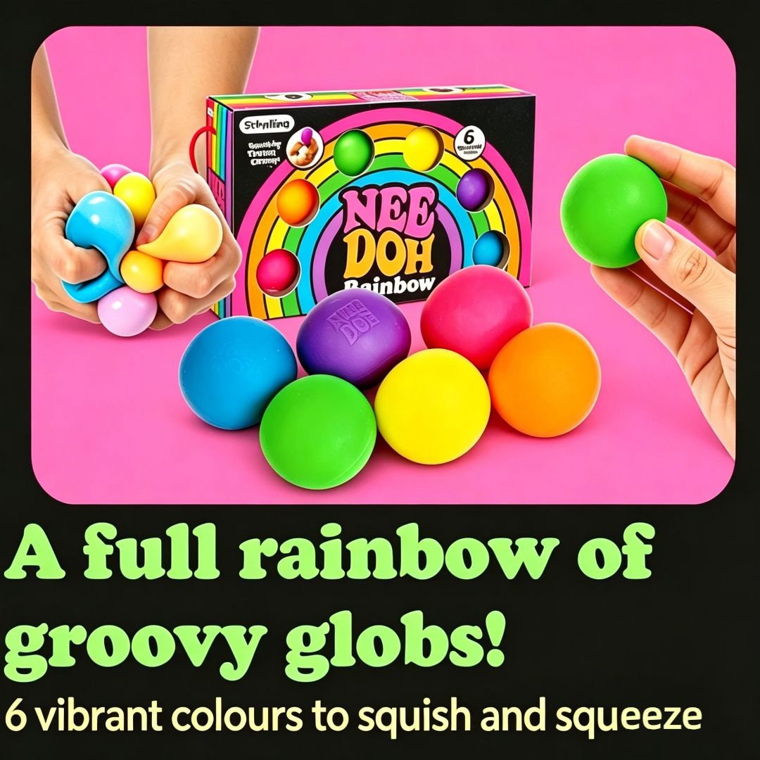 Mystery Box Blind Bag - Novo Brinquedo Antiestresse Schylling Needoh Rainbow