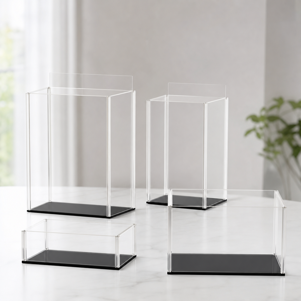 Display Case Acrylic - Expositor Odoria: Caixa Acrílica Transparente com