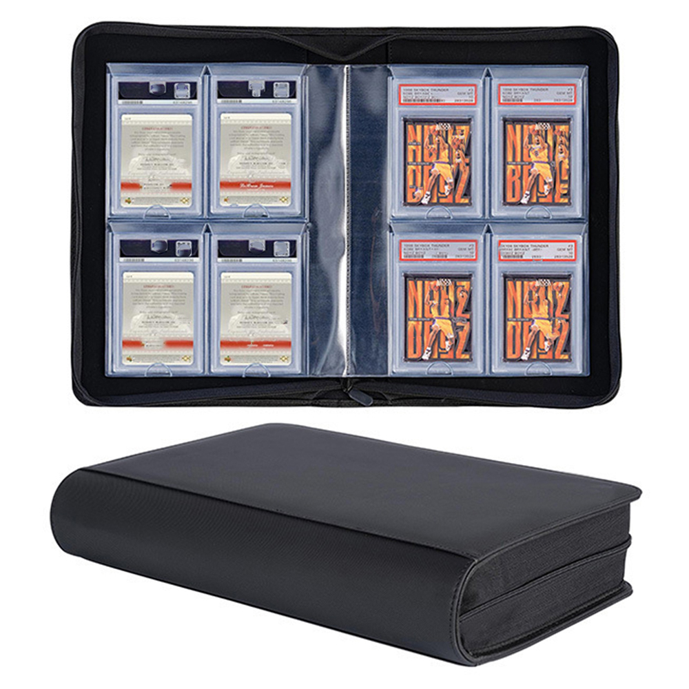 Trading Card Binder - Fichário para Cartas Graduadas com Capacidade