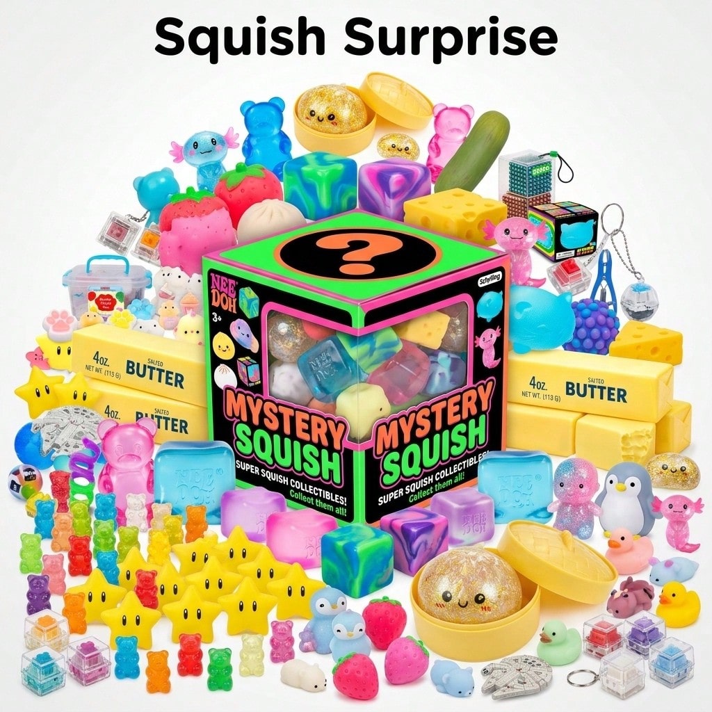 Mystery Box Blind Bag - Caixa Surpresa Fofa e Básica –
