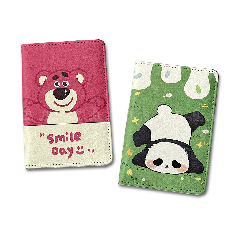 Card Top Loader - Capa de Passaporte Panda Fofo para