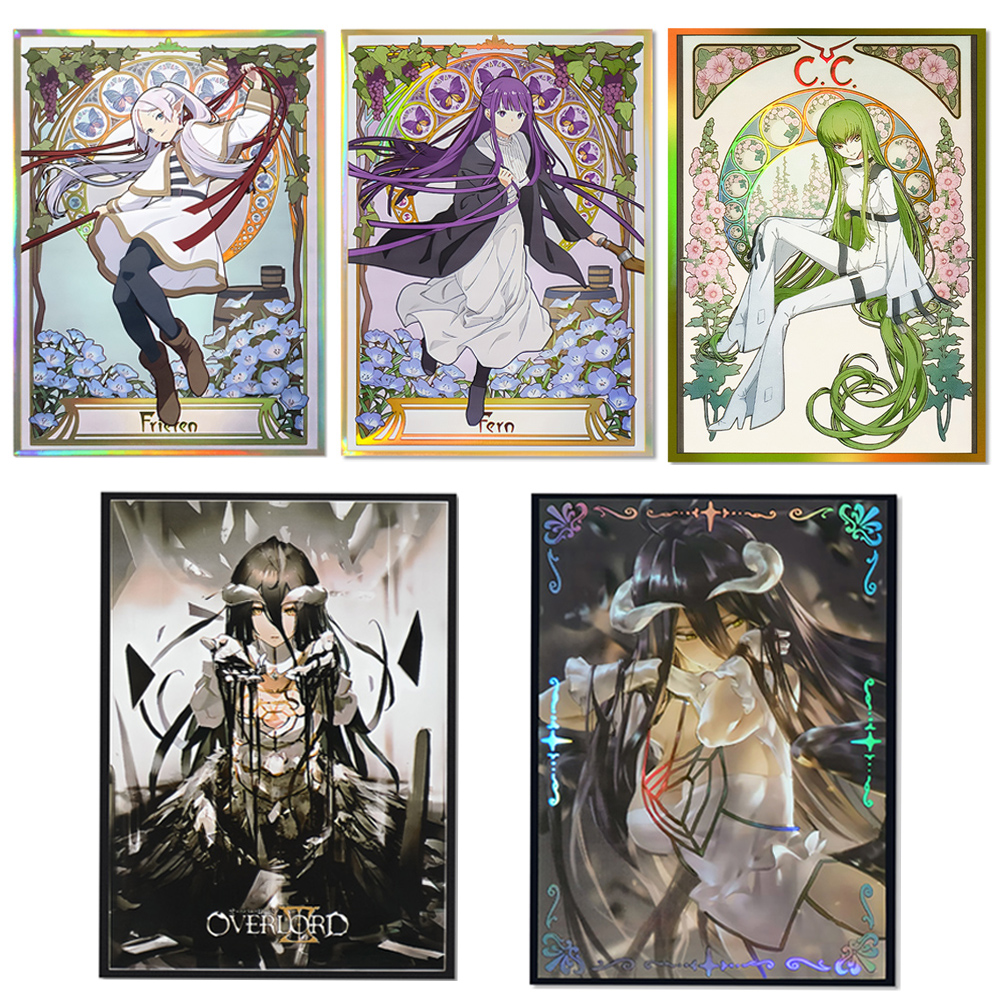 Graded Card Display - 60 pçs tamanho padrão anime cartão