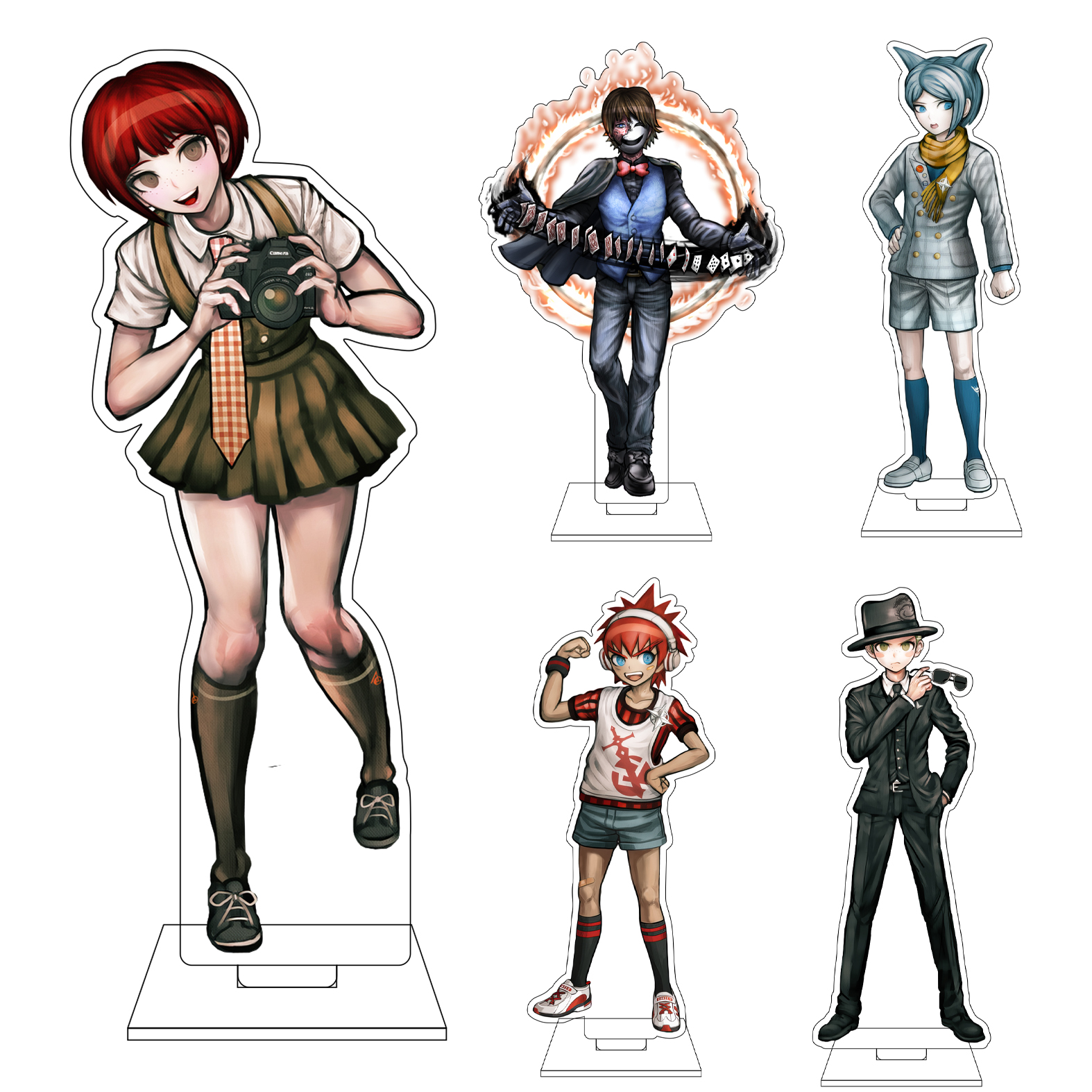 Figma Stand Set - Base de Acrílico para Figura de