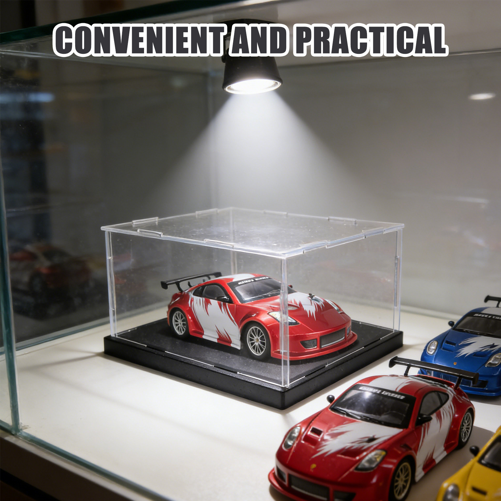 Display Case Acrylic - Caixa de Exibição de Acrílico Transparente