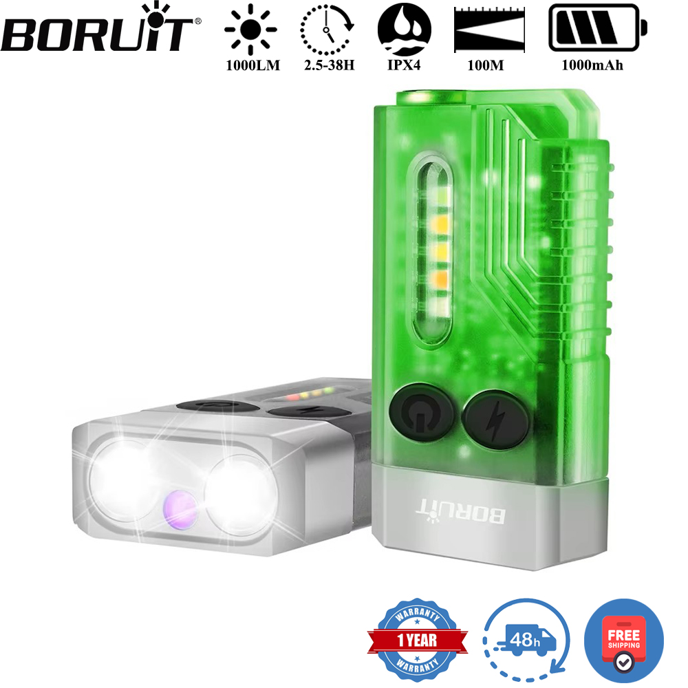 Fidget Cube Original - Boruit v10 chaveiro uv led edc