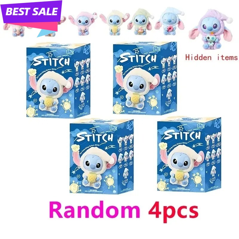 Mystery Box Blind Bag - 2026*Stitch Série Comer Algo Antes de