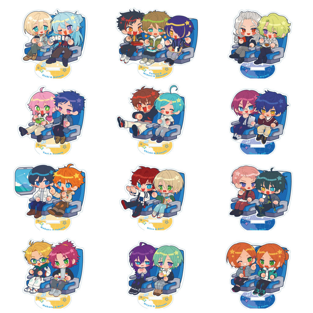 Action Figure Stand - Figuras de Exibição Ensemble Stars, Suporte