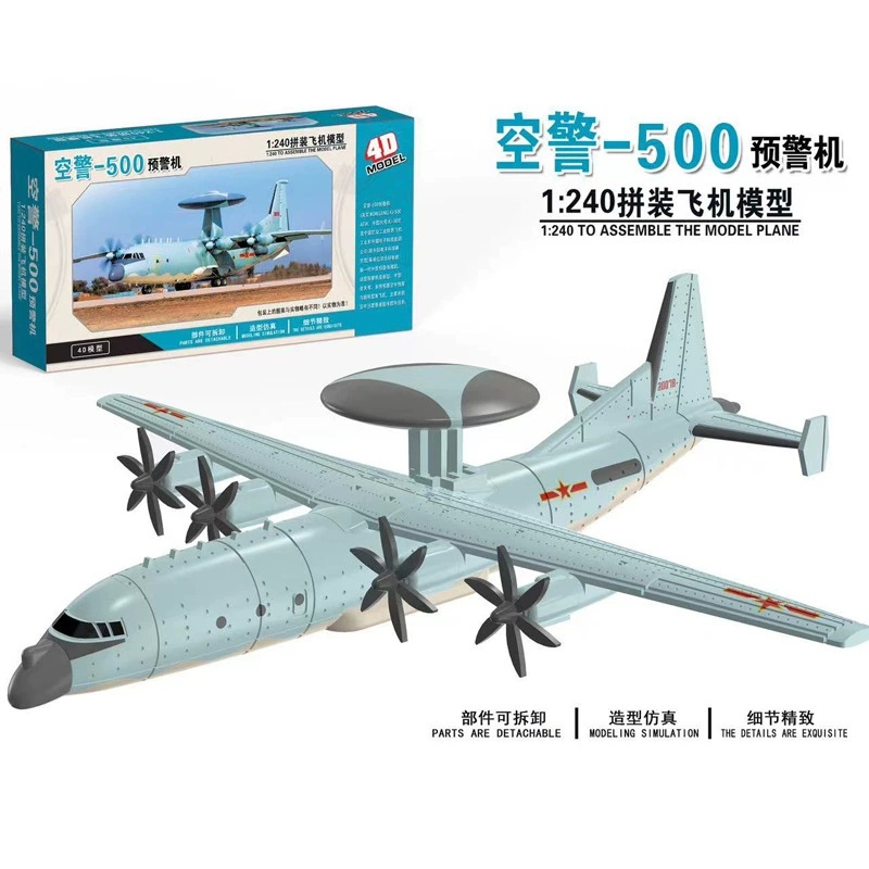 Model Airplane Plastic - Modelo de aeronave montada 4D Avião
