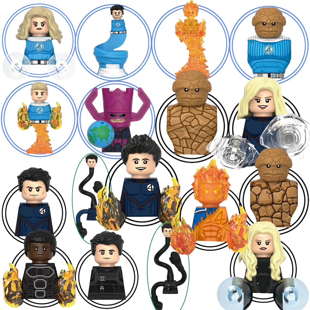 Building Block Mini - Caixa Surpresa de Mini Blocos de