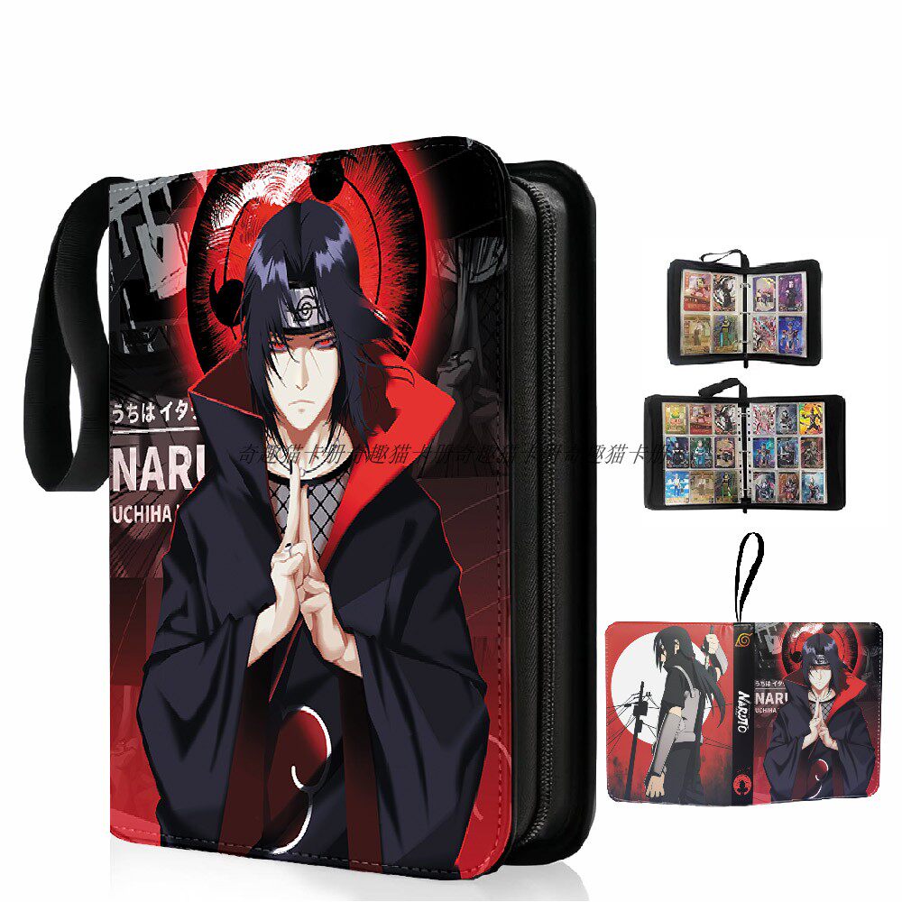 Trading Card Binder - Álbum de Cartas NARUTO com 4/9