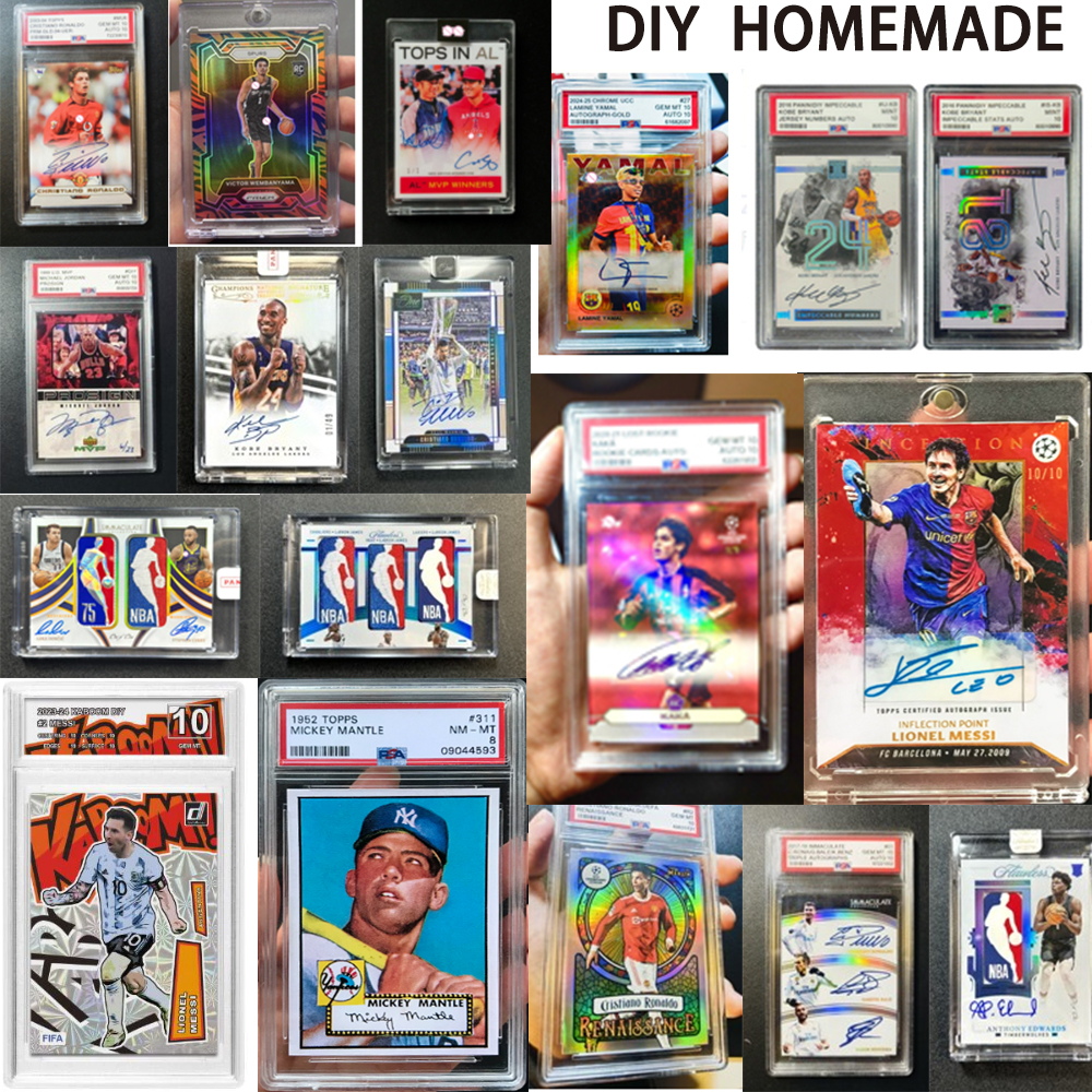 Graded Card Display - Blocos de montar DIY para cartões