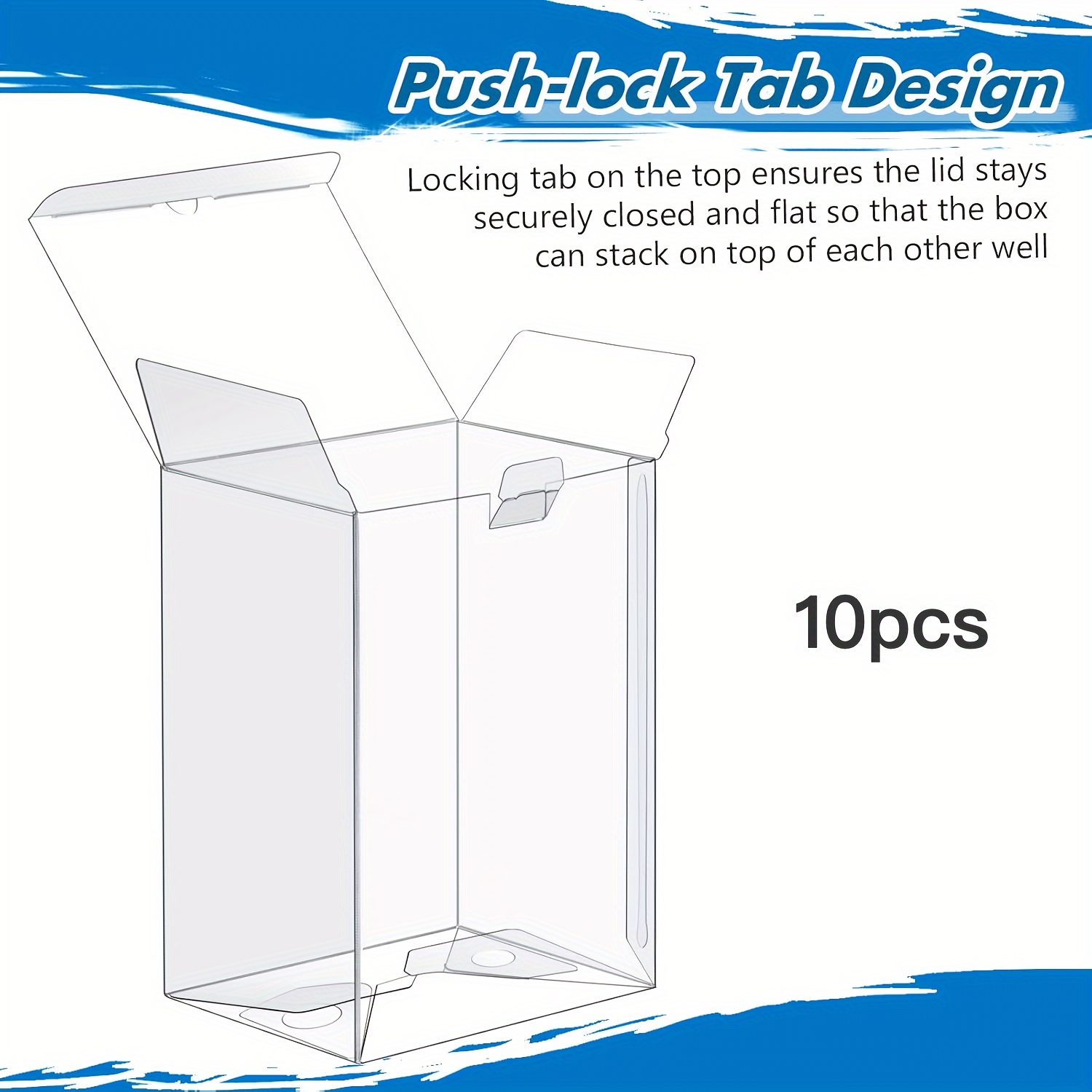 Pop Display Shelf - Vitrine pop transparente compatível com figuras