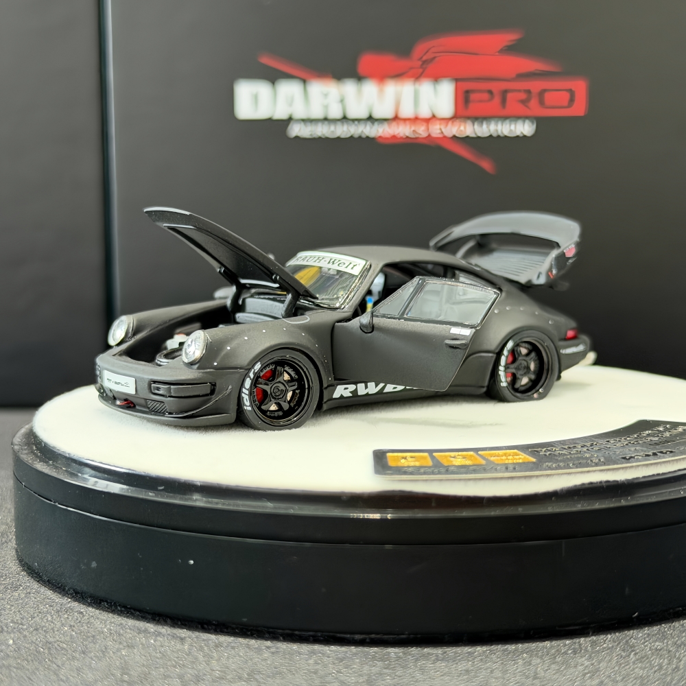 Die Cast Car 1 64 - PGM 1:64 RWB964 Carro Modelo Diecast