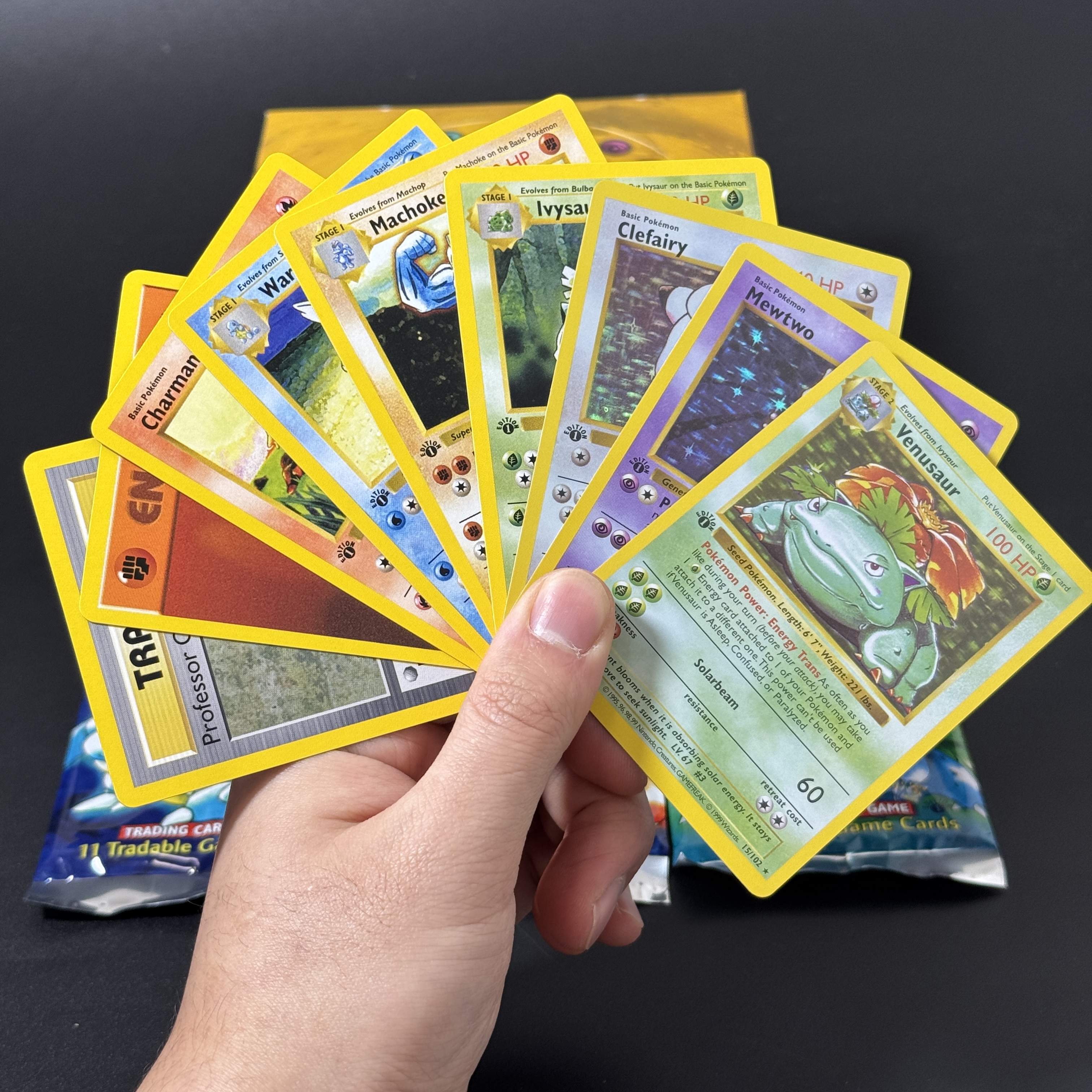 PKM 1999 Base Set 1ª Edição Pa - Graded Card Display avaliação e preço