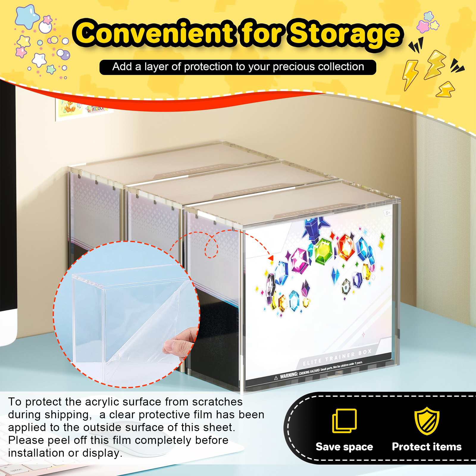 Caixa de Acrílico Magnética Mo - Display Case Acrylic avaliação e preço