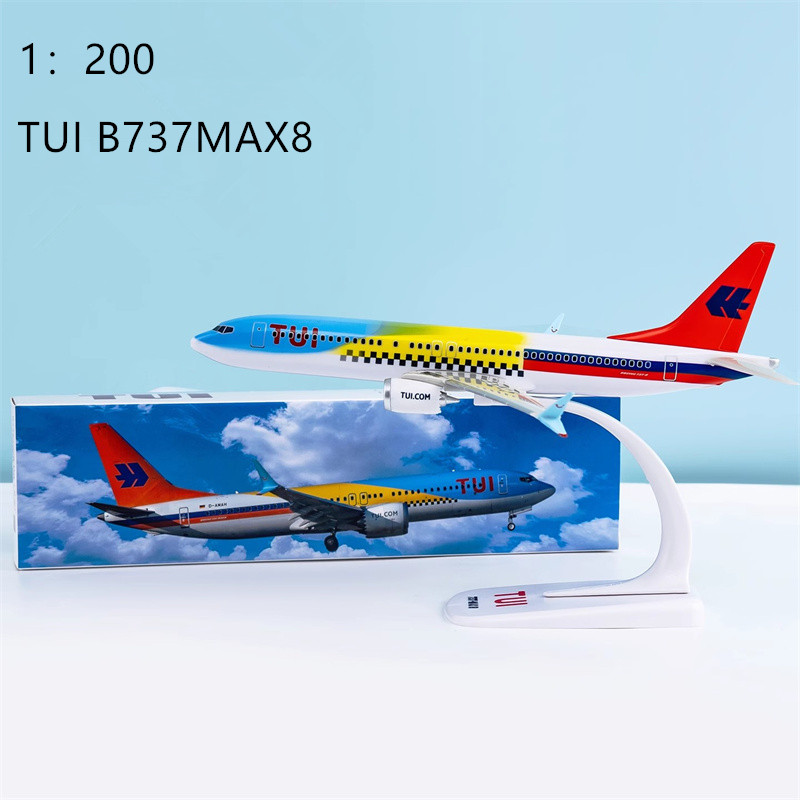 1:200 Modelo/Lufthansa/TUIB737 - Model Airplane Plastic avaliação e preço