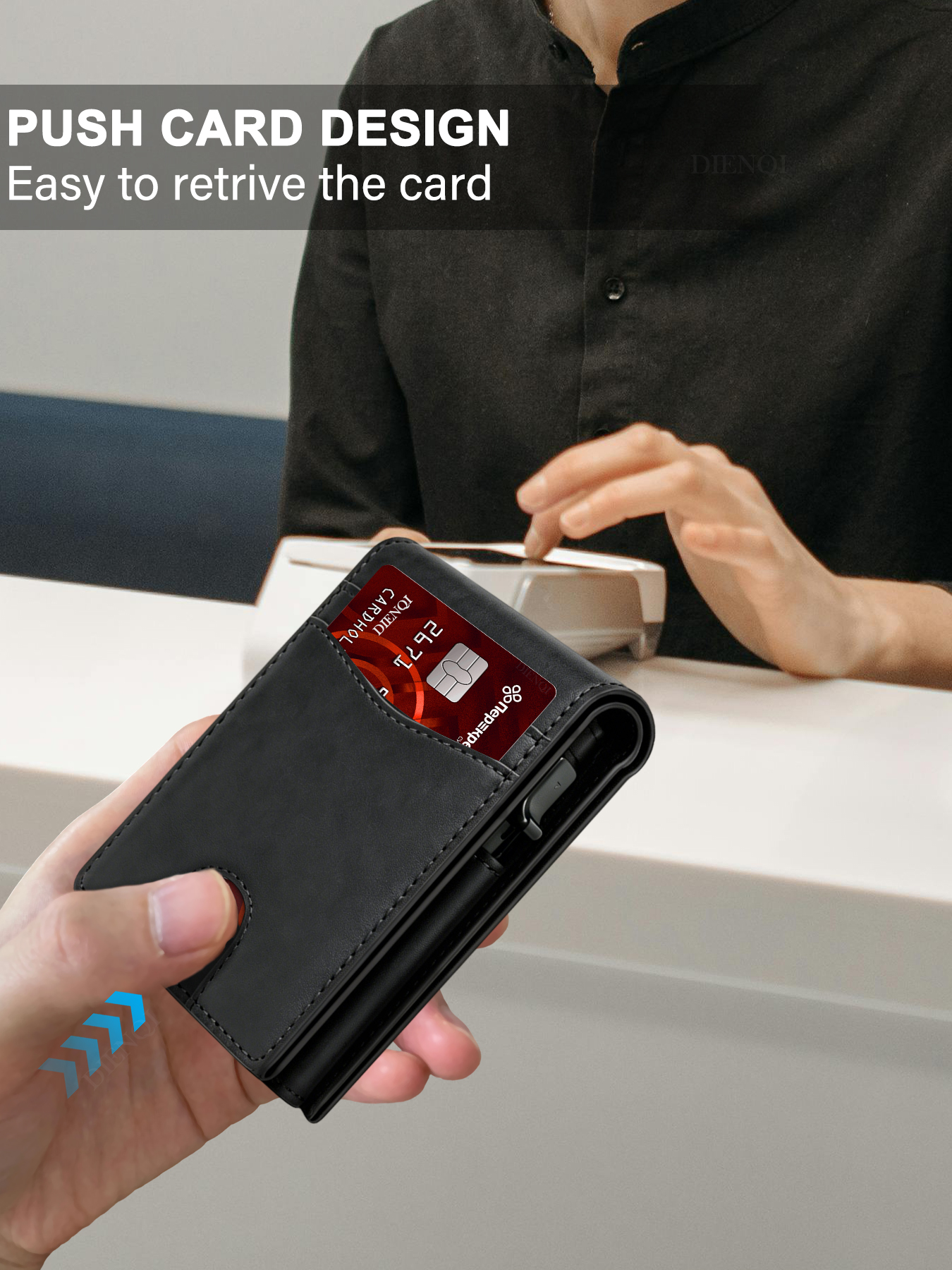 Carteira Masculina de Luxo par - Card Top Loader avaliação e preço