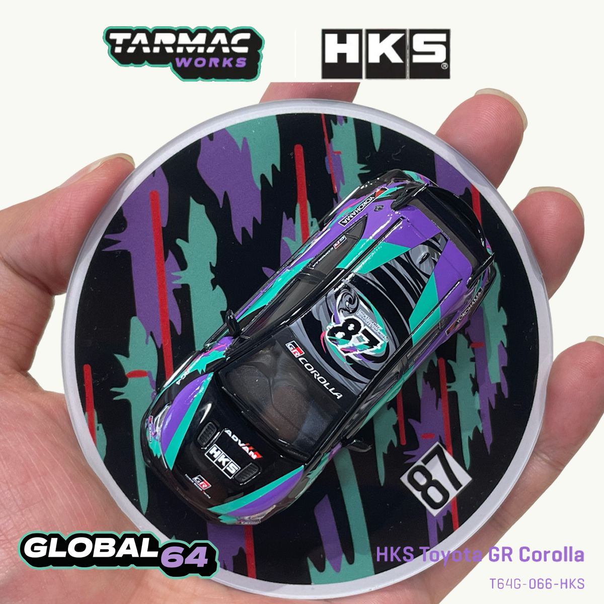 Tarmac Works T64G-066-HKS 1:64 - Die Cast Car 1 64 avaliação e preço