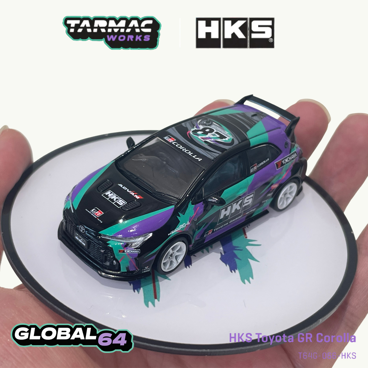 Tarmac Works T64G-066-HKS 1:64 - Die Cast Car 1 64 avaliação e preço