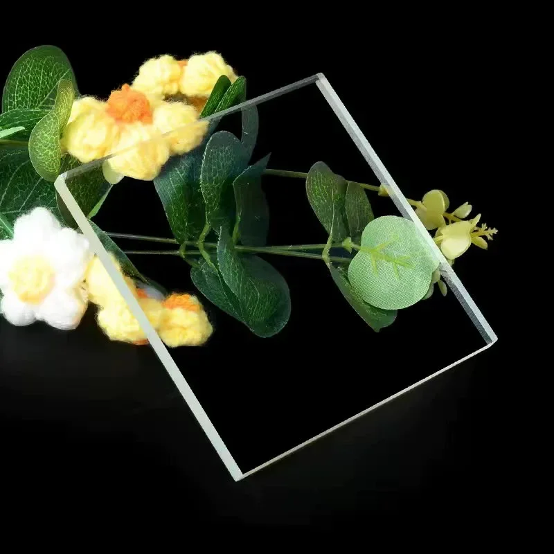 Placa de plexiglass transparen - Display Case Acrylic avaliação e preço