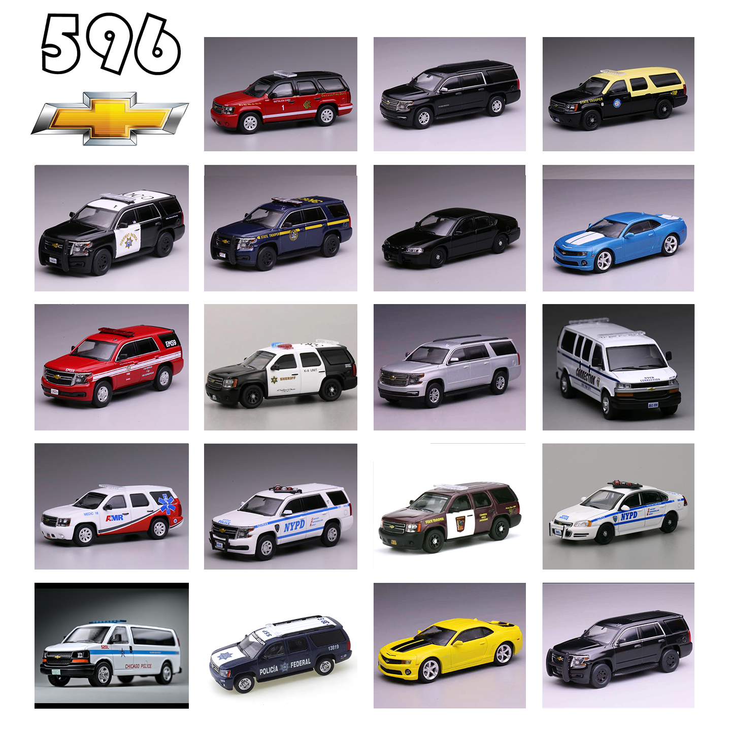 596 1/64 Chevrolet Impala Rive - Die Cast Car 1 64 avaliação e preço