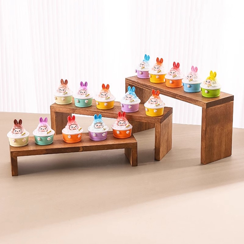 Expositor de madeira riser sup - Display Risers Set avaliação e preço