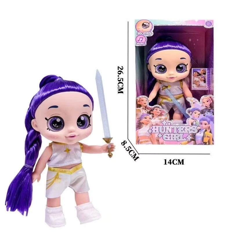 Boneca K-Pop Hunters Girl Demo - Vinyl Figure Blank avaliação e preço