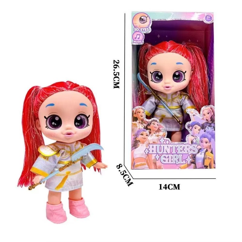 Boneca K-Pop Hunters Girl Demo - Vinyl Figure Blank avaliação e preço