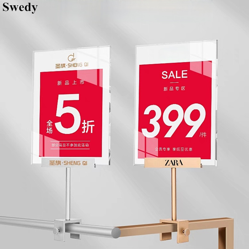 A5 148x210mm de aço inoxidável - Pop Display Shelf avaliação e preço