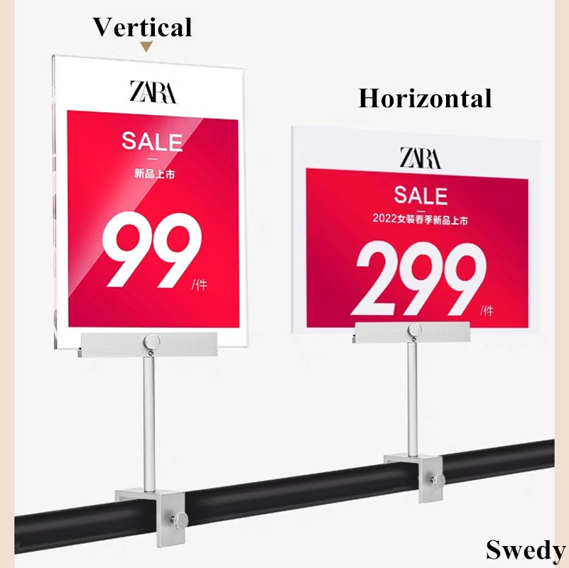 A5 148x210mm de aço inoxidável - Pop Display Shelf avaliação e preço