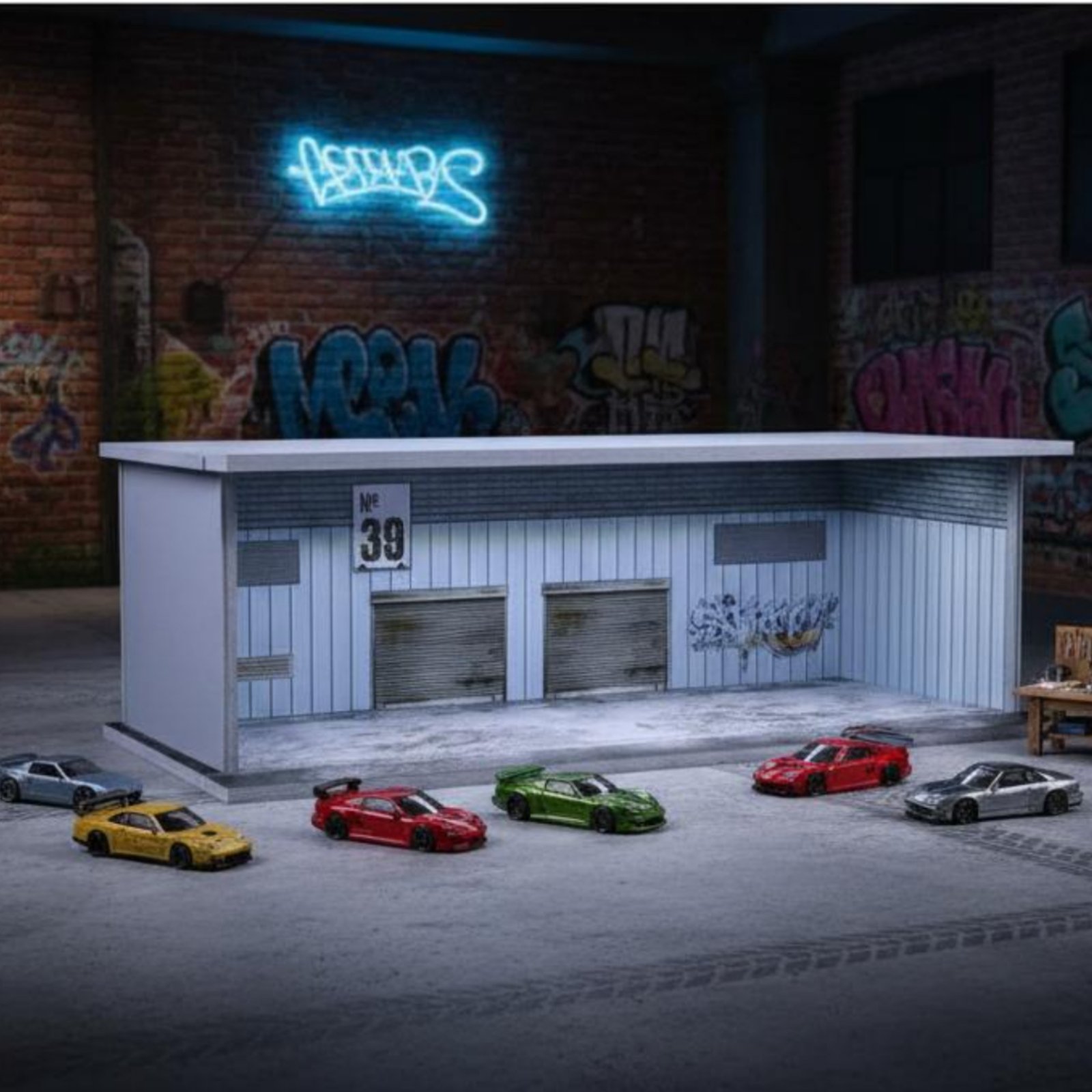 Modelo de Garagem de Estaciona - Display Case Acrylic avaliação e preço