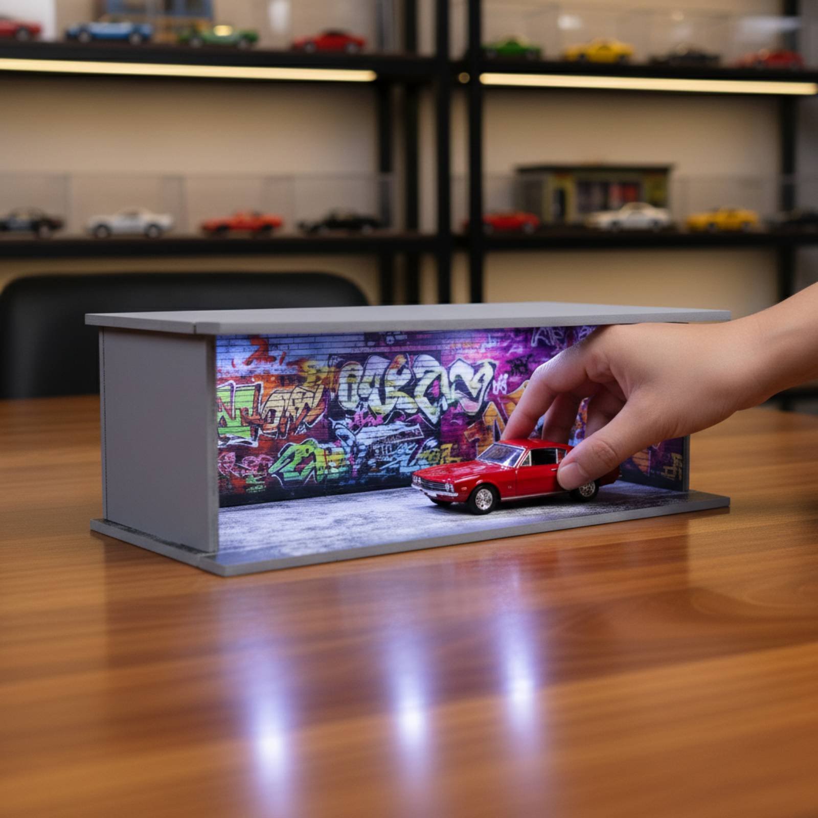 Modelo de Garagem de Estaciona - Display Case Acrylic avaliação e preço