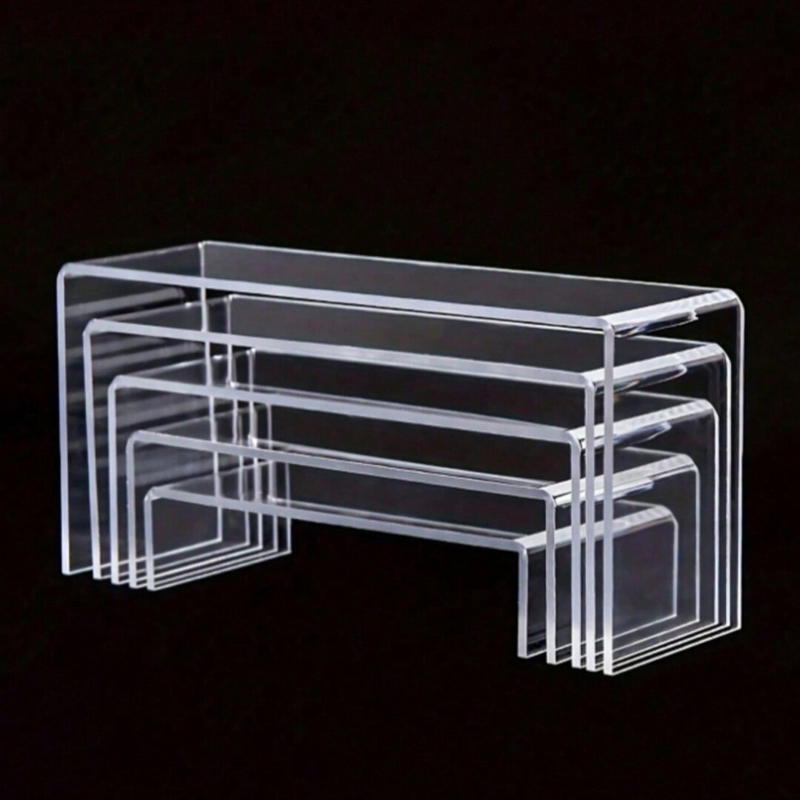 3/5 Peças Suporte de Exibição  - Display Risers Set avaliação e preço