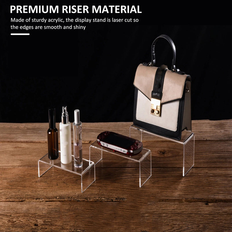 3/5 Peças Suporte de Exibição  - Display Risers Set avaliação e preço