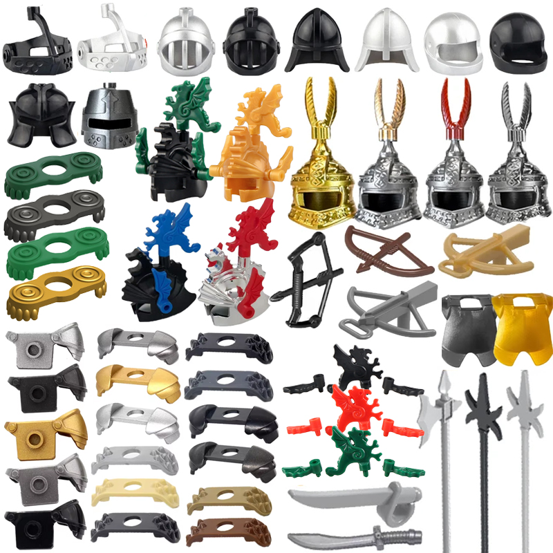 Castelo medieval militar caval - Lego Minifigure Holder avaliação e preço