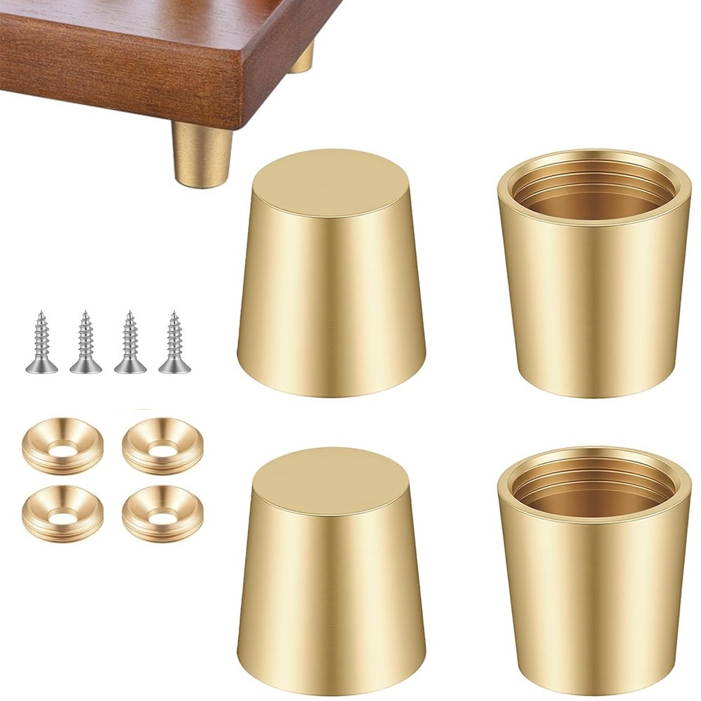 4 pés de latão antiderrapantes - Display Risers Set avaliação e preço