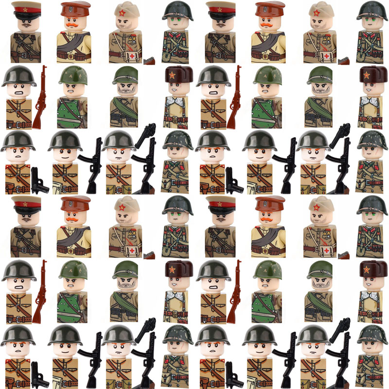 Figuras de Soldados Soviéticos - Lego Minifigure Holder avaliação e preço